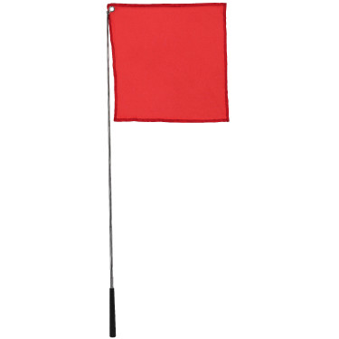 Bacchetta etologica con bandiera Hippotonic Rosso Bacchetta etologica con bandiera Hippotonic Rosso