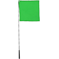 Bacchetta etologica con bandiera Hippotonic Rosso