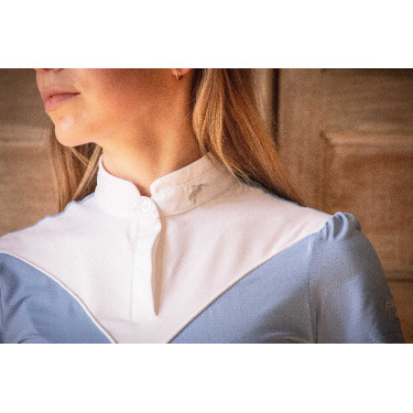 Polo da concorso Pénélope Moon Blu artico