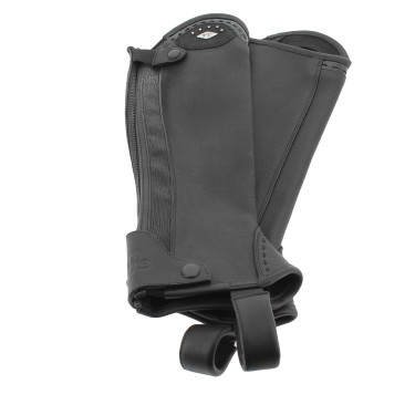 Mini chaps Pénélope Softy Nero