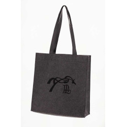 Borsa Pénélope Feltro Grigio / nero