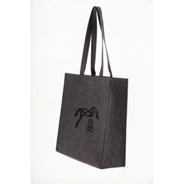 Borsa Pénélope Feltro Grigio / nero