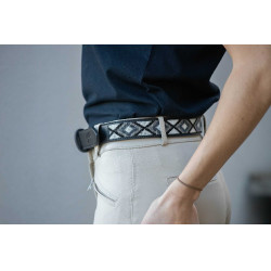 Cintura Pénélope Pearl Nero / bianco