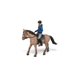 Cavallo da passeggiata e il suo cavaliere Papo