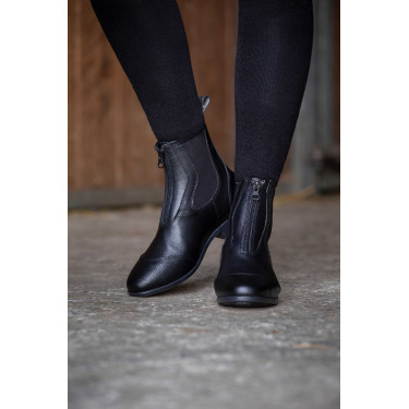 Stivali Equithème Zurich con zip Nero