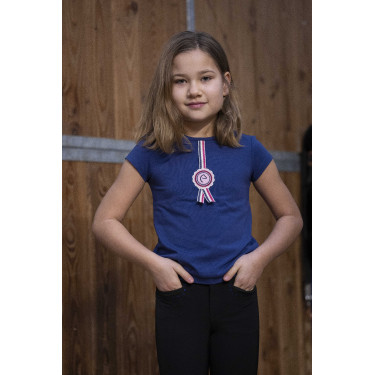 T-shirt Equithème Janice Blu navy