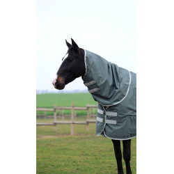 Copricollo Equithème Tyrex 600D riciclato Verde