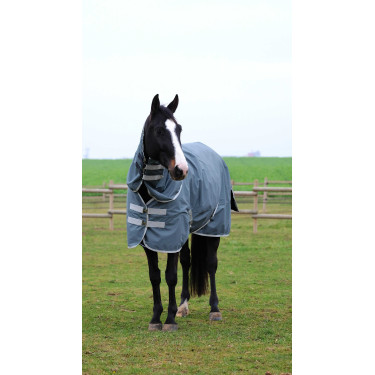 Copricollo Equithème Tyrex 600D riciclato Verde