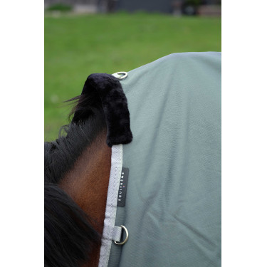 Coperta Equithème Tyrex 600D riciclata Verde