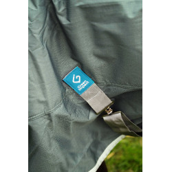 Coperta Equithème Tyrex 600D riciclata Verde