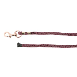 Lunga di attacco Equithème Soft rosa oro Bordeaux