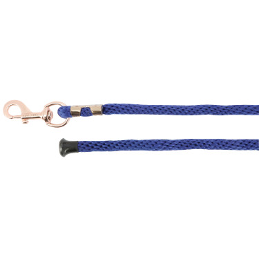 Lunga di attacco Equithème Soft rosa oro Blu