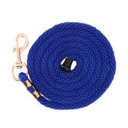 Lunga di attacco Equithème Soft rosa oro Blu