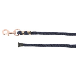Lunga di attacco Equithème Soft rosa oro Blu navy