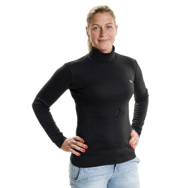 Maglione a collo alto Back on Track® donna Nero