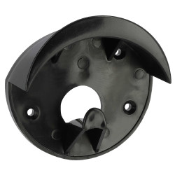 Porta-testa Hippotonic in plastica Nero