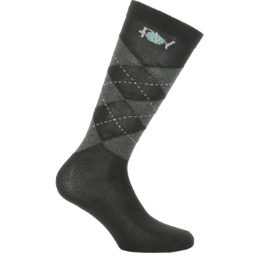 Calze Riding World Losange Nero