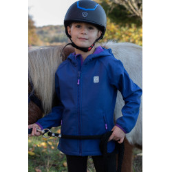 Softshell Equi-Kids Amandine Blu navy