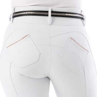 Pantaloni push up Equithème Bella Bianco Pantaloni push up Equithème Bella Bianco