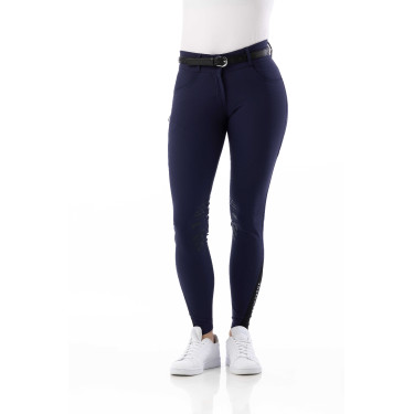 Pantaloni push up Equithème Bella Blu navy