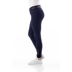 Pantaloni push up Equithème Bella Blu navy