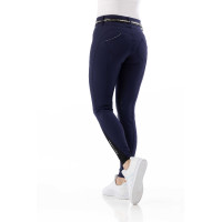 Pantaloni push up Equithème Bella Blu navy