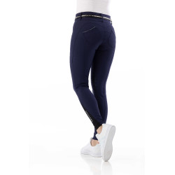Pantaloni push up Equithème Bella Blu navy