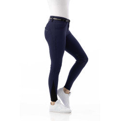 Pantaloni push up Equithème Bella Blu navy