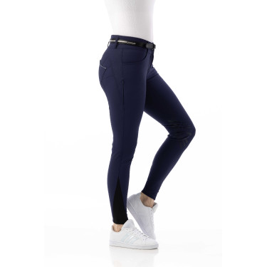Pantaloni push up Equithème Bella Blu navy