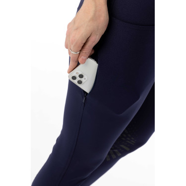 Pantaloni push up Equithème Bella Blu navy