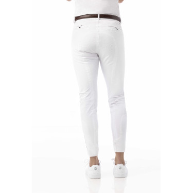 Pantaloni Equitheme Georg uomo Bianco