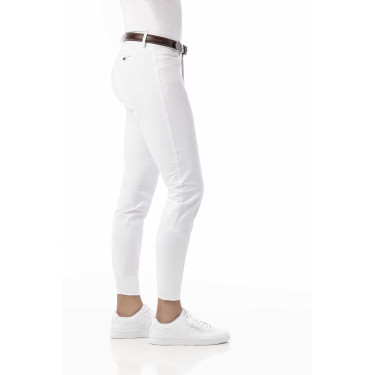Pantaloni Equitheme Georg uomo Bianco