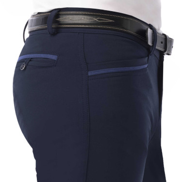 Pantaloni Equitheme Georg uomo Blu navy