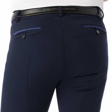 Pantaloni Equitheme Georg uomo Blu navy