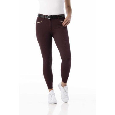 Pantaloni Equitheme Gizel Rosso scuro