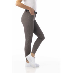 Pantaloni Equitheme Gizel Talpa Marrone