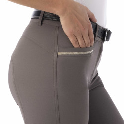 Pantaloni Equitheme Gizel Talpa Marrone