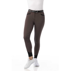 Pantaloni Equithème Safir Marrone / nero