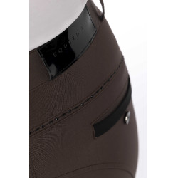Pantaloni Equithème Safir Marrone / nero