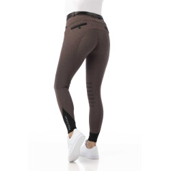 Pantaloni Equithème Safir Marrone / nero