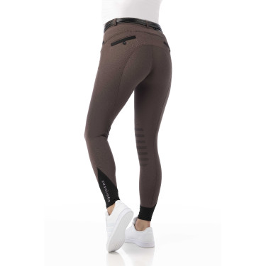 Pantaloni Equithème Safir Marrone / nero