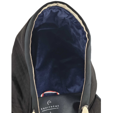 Gilet trapuntato Equithème Phoebe Nero