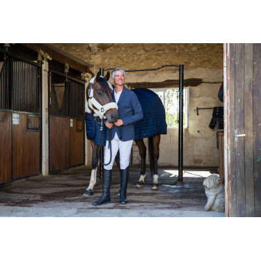 Giacca da concorso Equithème Dublin Blu navy