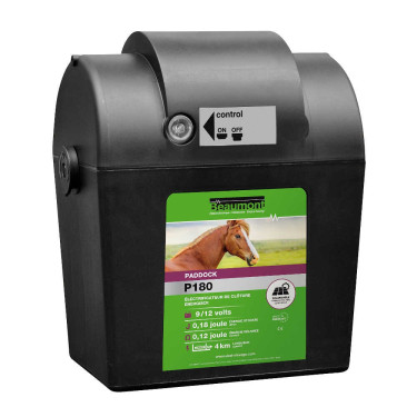 Elettrificatore a batteria Beaumont Paddock P180 + pannello