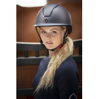 Casco Equithème Glint Opaco Marina / marina brillante Blu