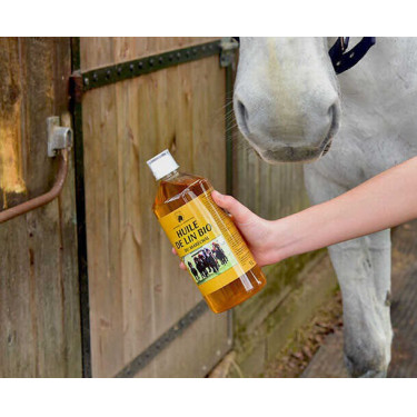 Olio di lino biologico del Maresciallo