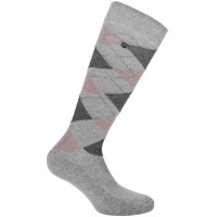 Calzini Equithème Girly Grigio chiaro / rosa antico
