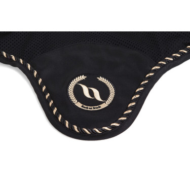 Cuffia antimosche Back On Track con orecchie Nero