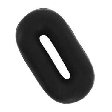 Stop martingala Norton in gomma Nero