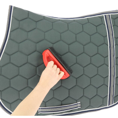 Spazzola in gomma per tappeti Rosso / nero